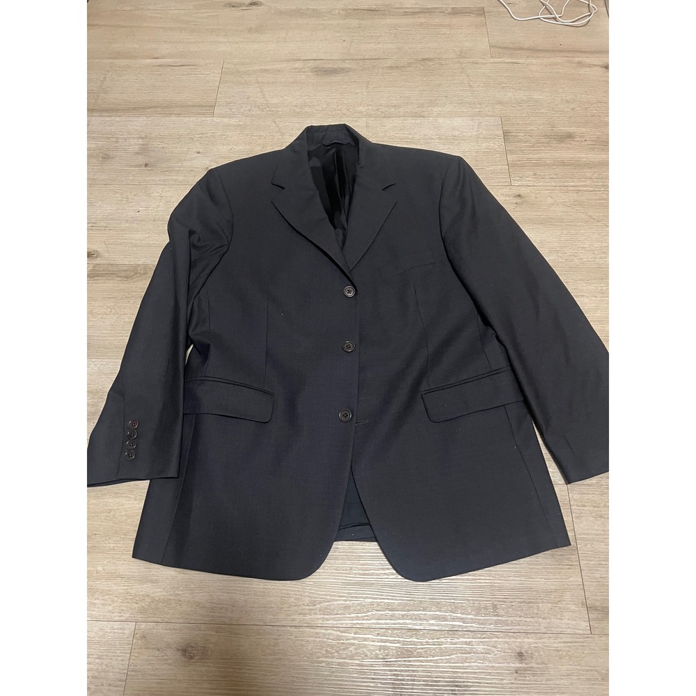 Brooks Brothers 346 Stretch Blazer Men Gray Classic Fit Business Casual 42 Short